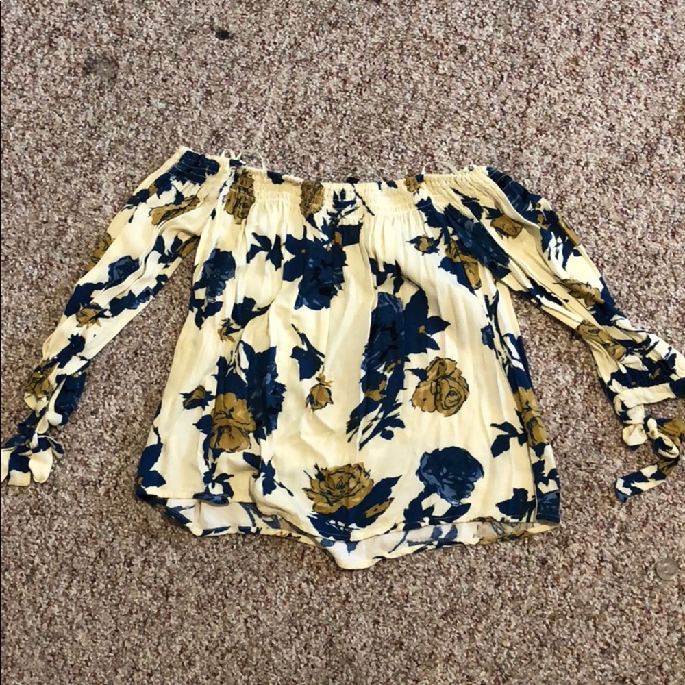 Off the shoulder blouse